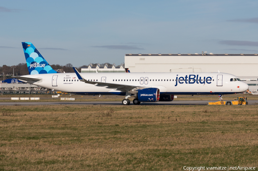 JetBlue Airways Airbus A321-271NX (D-AVYT) | Photo 372413