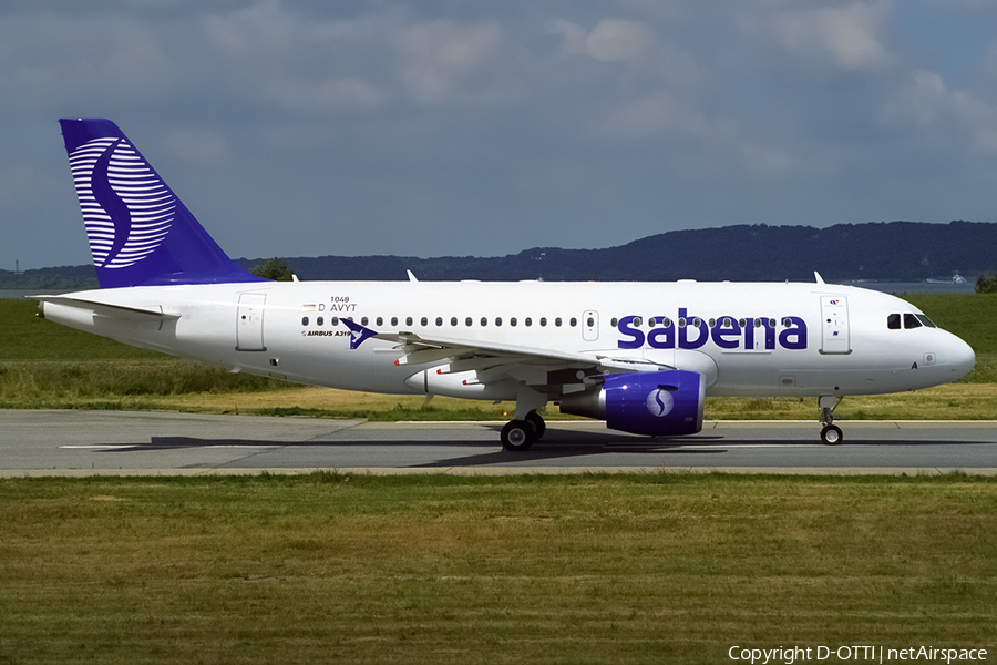 Sabena Airbus A319-112 (D-AVYT) | Photo 412381