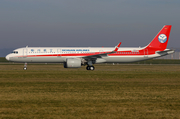 Sichuan Airlines Airbus A321-271N (D-AVYT) at  Hamburg - Finkenwerder, Germany