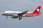 Sichuan Airlines Airbus A319-133 (D-AVYU) at  Hamburg - Finkenwerder, Germany