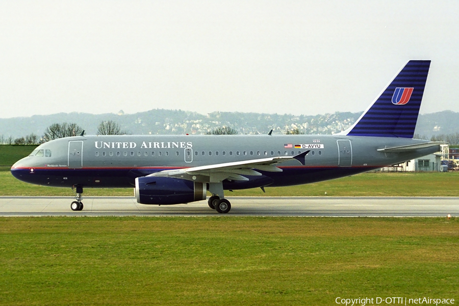 United Airlines Airbus A319-131 (D-AVYU) | Photo 385824