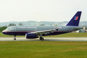 United Airlines Airbus A319-131 (D-AVYU) at  Hamburg - Finkenwerder, Germany