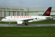 Air Canada Airbus A319-114 (D-AVYV) at  Hamburg - Finkenwerder, Germany