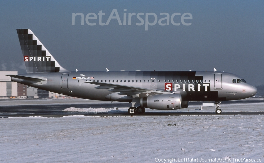 Spirit Airlines Airbus A319-132 (D-AVYV) | Photo 410865