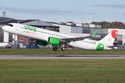 VivaAerobus Airbus A321-271NX (D-AVYV) at  Hamburg - Finkenwerder, Germany