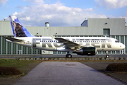 Frontier Airlines Airbus A319-112 (D-AVYW) at  Hamburg - Finkenwerder, Germany