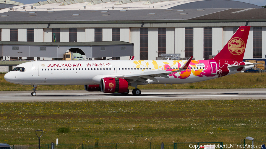Juneyao Airlines Airbus A321-271NX (D-AVYW) | Photo 391373
