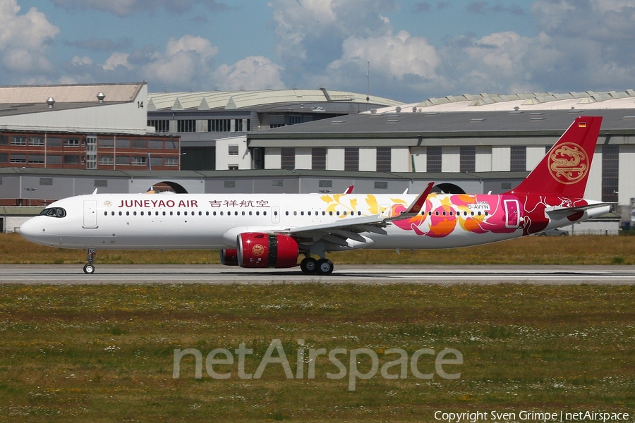 Juneyao Airlines Airbus A321-271NX (D-AVYW) | Photo 391374