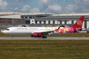 Juneyao Airlines Airbus A321-271NX (D-AVYW) at  Hamburg - Finkenwerder, Germany