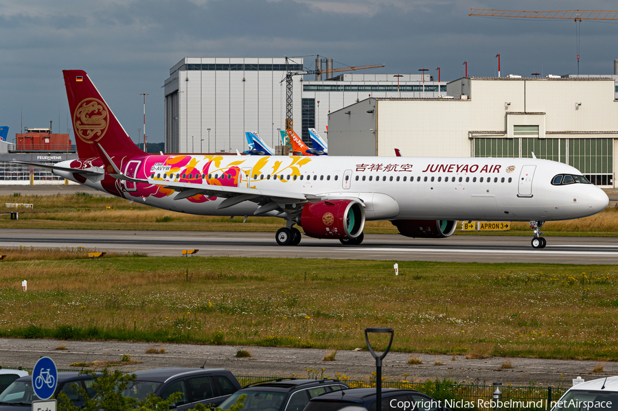 Juneyao Airlines Airbus A321-271NX (D-AVYW) | Photo 392756