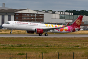 Juneyao Airlines Airbus A321-271NX (D-AVYW) at  Hamburg - Finkenwerder, Germany