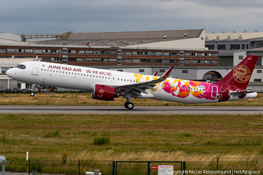 Juneyao Airlines Airbus A321-271NX (D-AVYW) | Photo 392759