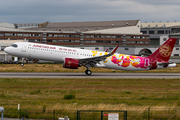 Juneyao Airlines Airbus A321-271NX (D-AVYW) at  Hamburg - Finkenwerder, Germany