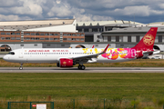 Juneyao Airlines Airbus A321-271NX (D-AVYW) at  Hamburg - Finkenwerder, Germany