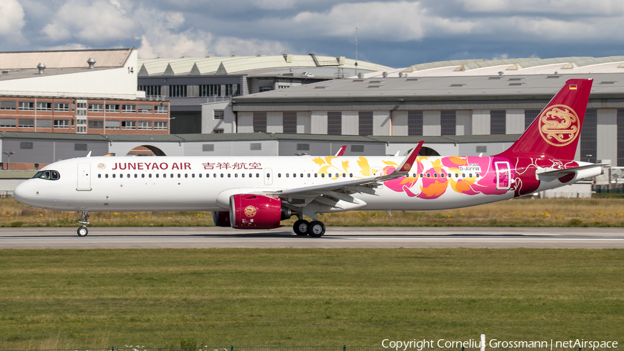 Juneyao Airlines Airbus A321-271NX (D-AVYW) | Photo 394410
