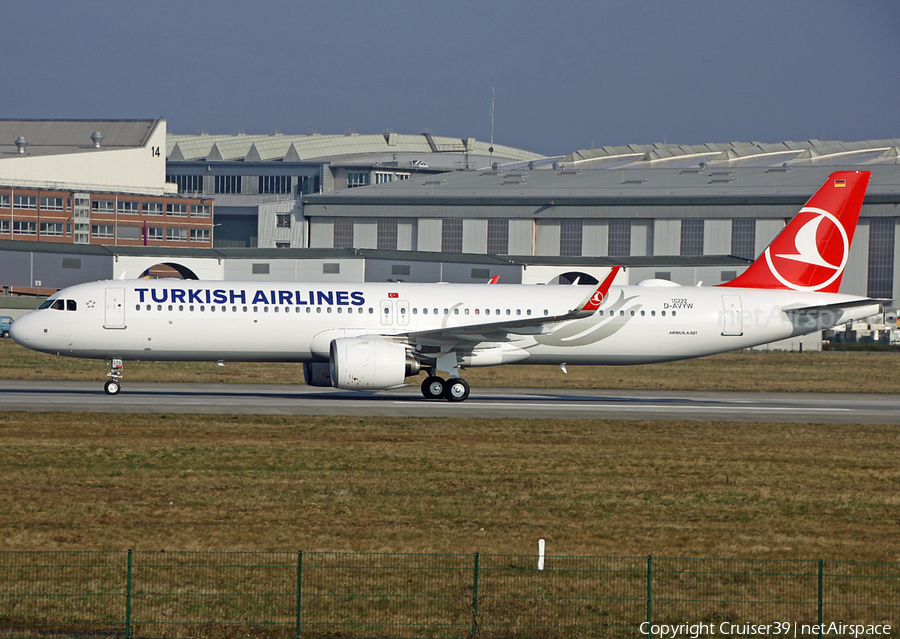 Turkish Airlines Airbus A321-271NX (D-AVYW) | Photo 444236