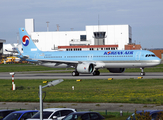 Korean Air Airbus A321-272NX (D-AVYX) at  Hamburg - Finkenwerder, Germany