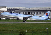 Korean Air Airbus A321-272NX (D-AVYX) at  Hamburg - Finkenwerder, Germany