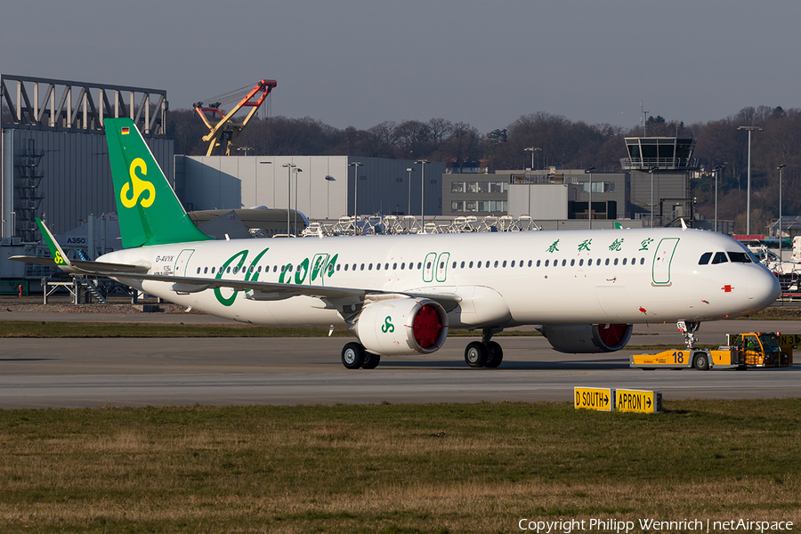 Spring Airlines Airbus A321-253NX (D-AVYX) | Photo 378696