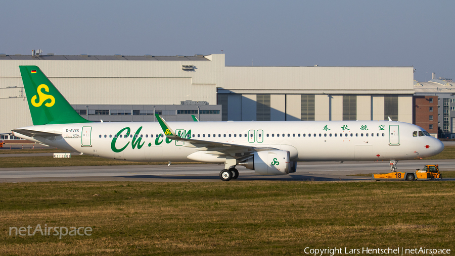 Spring Airlines Airbus A321-253NX (D-AVYX) | Photo 378707