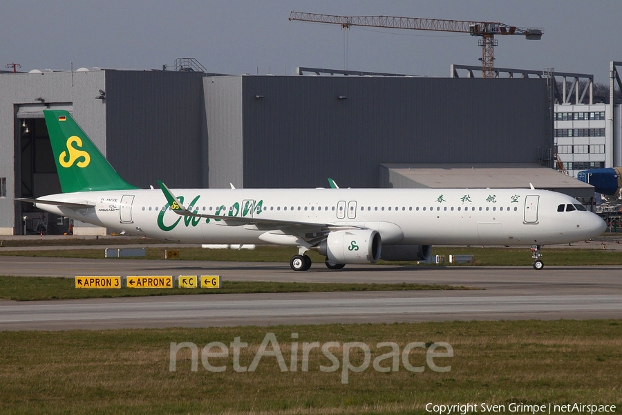 Spring Airlines Airbus A321-253NX (D-AVYX) | Photo 380471