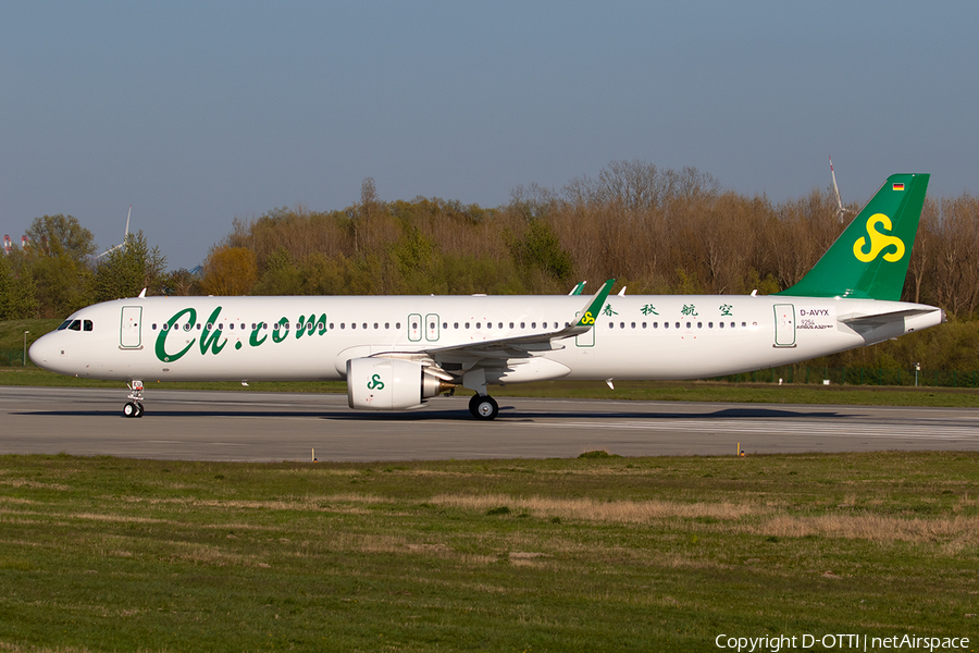 Spring Airlines Airbus A321-253NX (D-AVYX) | Photo 381448