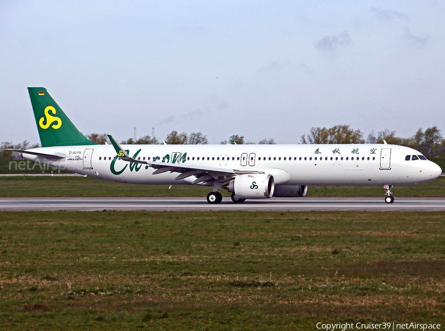 Spring Airlines Airbus A321-253NX (D-AVYX) | Photo 394143