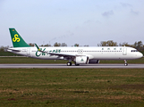 Spring Airlines Airbus A321-253NX (D-AVYX) at  Hamburg - Finkenwerder, Germany