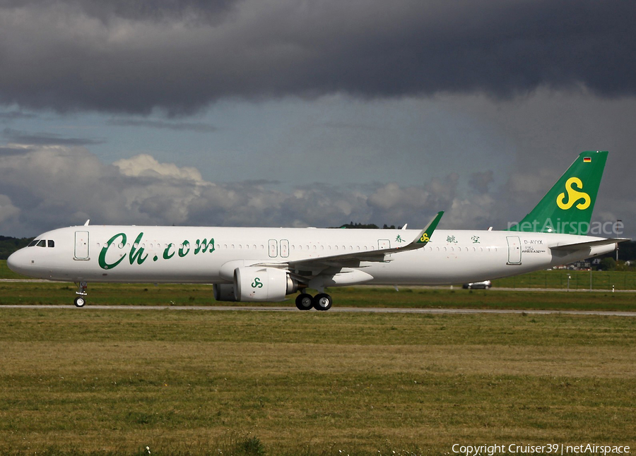 Spring Airlines Airbus A321-253NX (D-AVYX) | Photo 397899