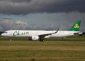 Spring Airlines Airbus A321-253NX (D-AVYX) at  Hamburg - Finkenwerder, Germany