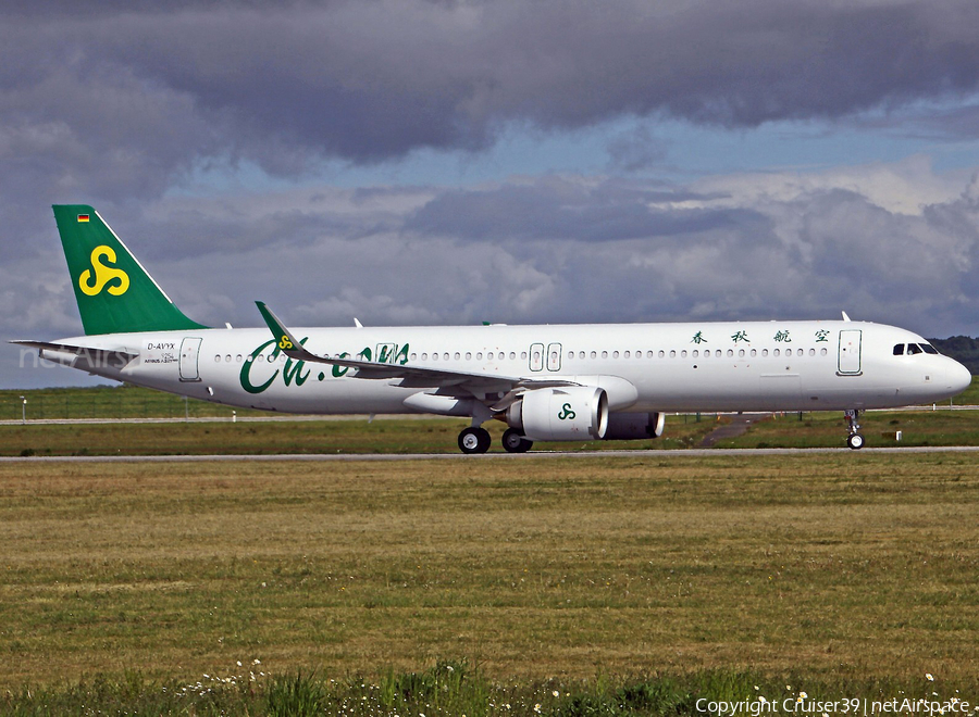 Spring Airlines Airbus A321-253NX (D-AVYX) | Photo 397900