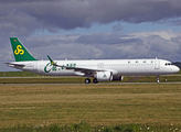 Spring Airlines Airbus A321-253NX (D-AVYX) at  Hamburg - Finkenwerder, Germany