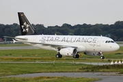 TACA International Airlines Airbus A319-132 (D-AVYX) at  Hamburg - Finkenwerder, Germany