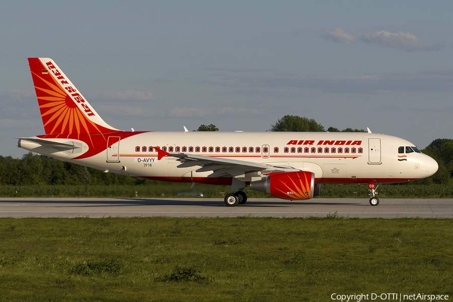 Air India Airbus A319-112 (D-AVYY) | Photo 274964