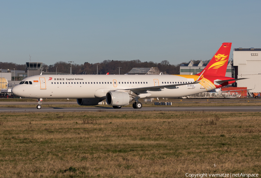 Capital Airlines Airbus A321-251NX (D-AVYY) | Photo 372411