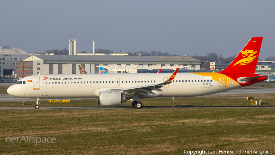 Capital Airlines Airbus A321-251NX (D-AVYY) | Photo 378845