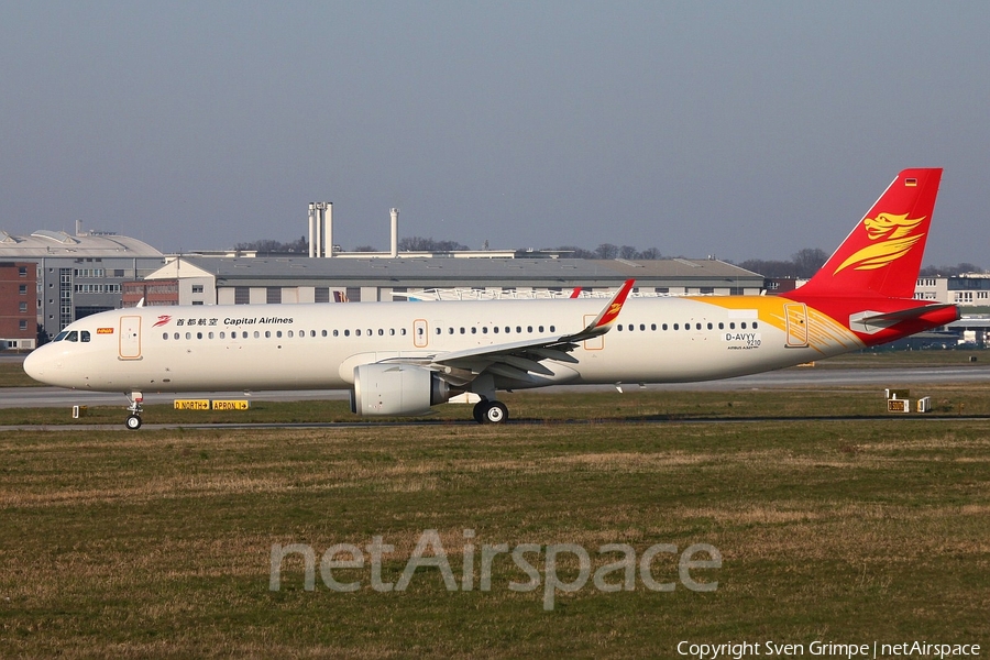 Capital Airlines Airbus A321-251NX (D-AVYY) | Photo 378940
