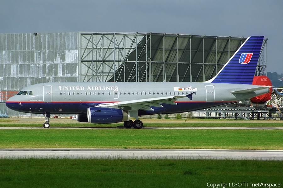 United Airlines Airbus A319-131 (D-AVYY) | Photo 361864