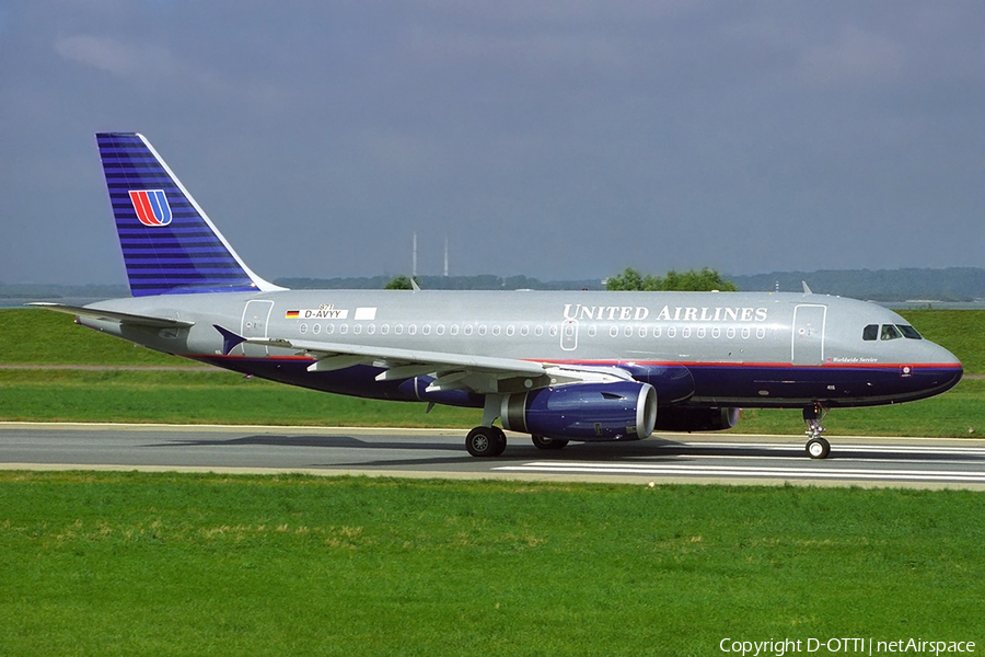 United Airlines Airbus A319-131 (D-AVYY) | Photo 361865