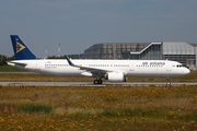 Air Astana Airbus A321-271N (D-AVYZ) at  Hamburg - Finkenwerder, Germany