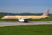 Asiana Airlines Airbus A321-131 (D-AVZA) at  Hamburg - Finkenwerder, Germany