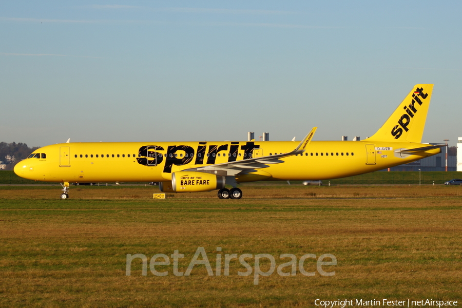 Spirit Airlines Airbus A321-231 (D-AVZB) | Photo 93604