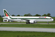 Alitalia Airbus A321-112 (D-AVZC) at  Hamburg - Finkenwerder, Germany