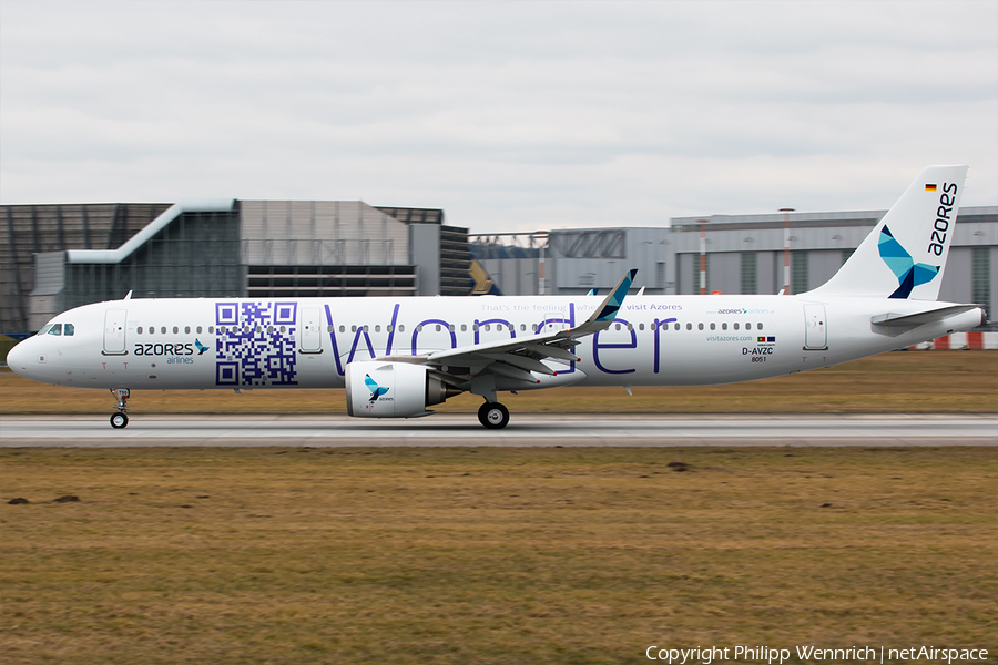 Azores Airlines Airbus A321-253N (D-AVZC) | Photo 227555