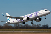 Azores Airlines Airbus A321-253N (D-AVZC) at  Hamburg - Finkenwerder, Germany