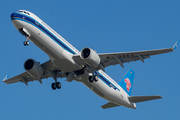 China Southern Airlines Airbus A321-253NX (D-AVZC) at  Hamburg - Finkenwerder, Germany