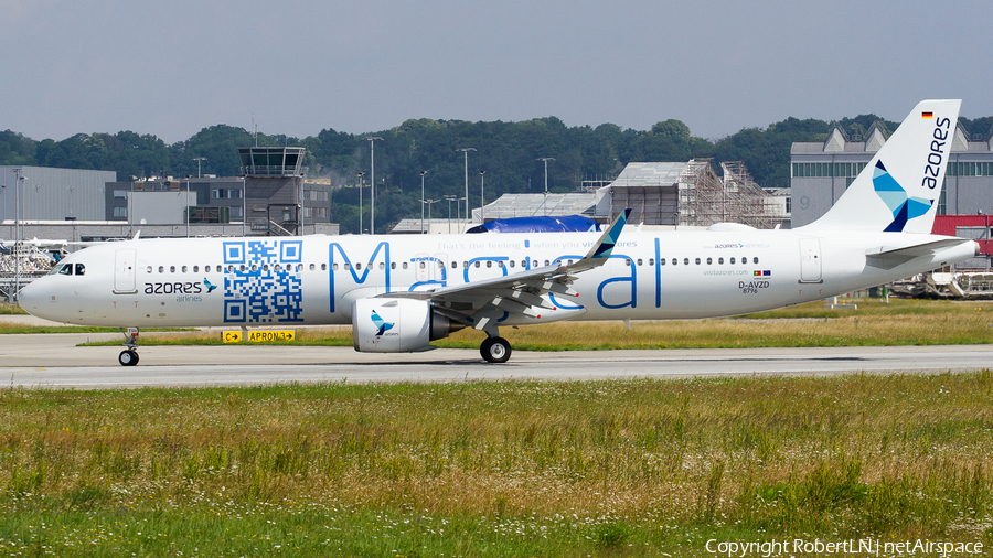 Azores Airlines Airbus A321-253NX (D-AVZD) | Photo 590370