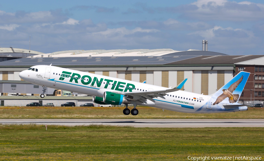 Frontier Airlines Airbus A321-211 (D-AVZD) | Photo 111384