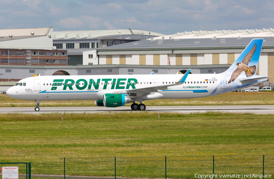 Frontier Airlines Airbus A321-211 (D-AVZD) | Photo 111386