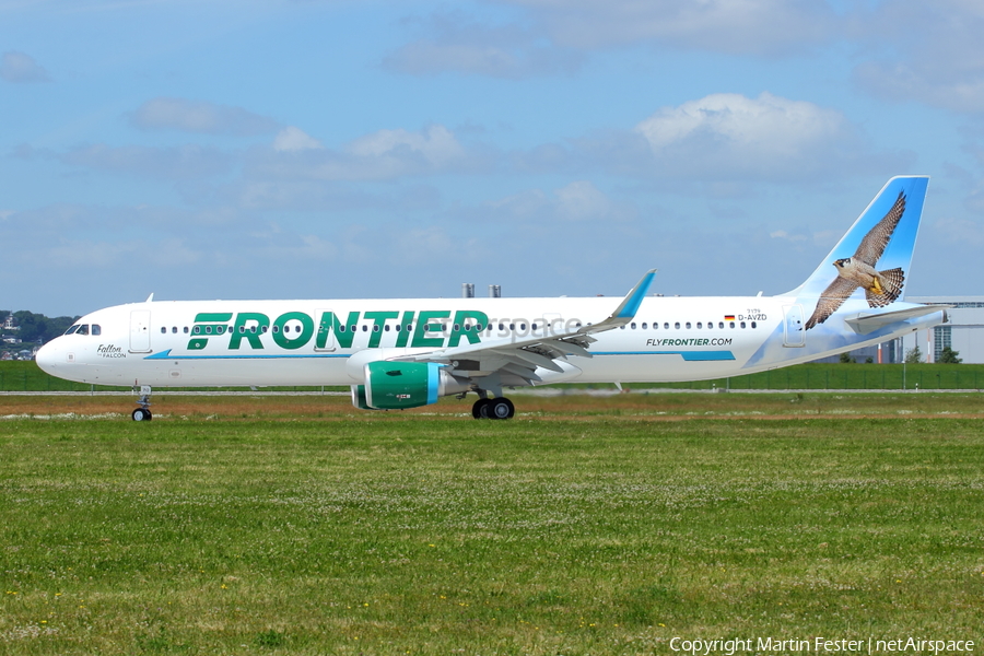 Frontier Airlines Airbus A321-211 (D-AVZD) | Photo 114621